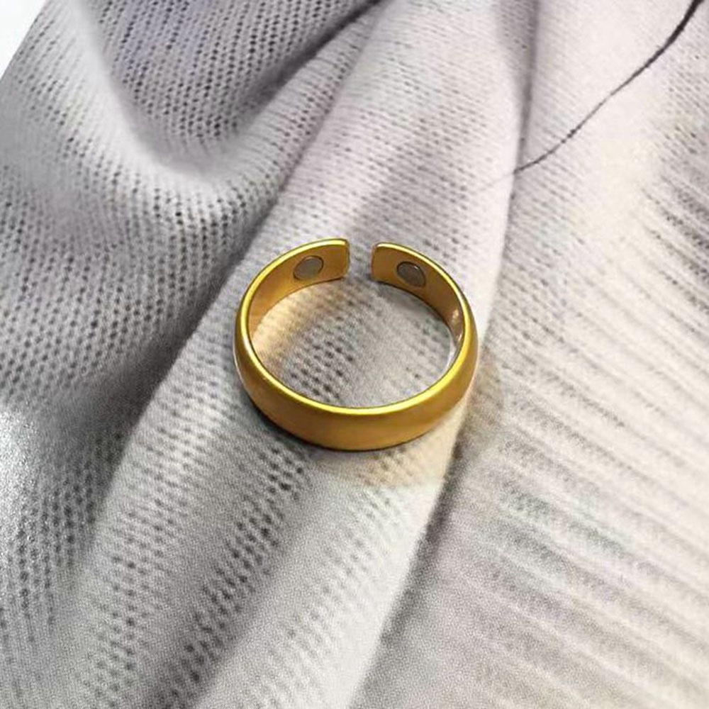 Cincin Terapi Magnetik Adjustable Untuk Pria Dan Wanita