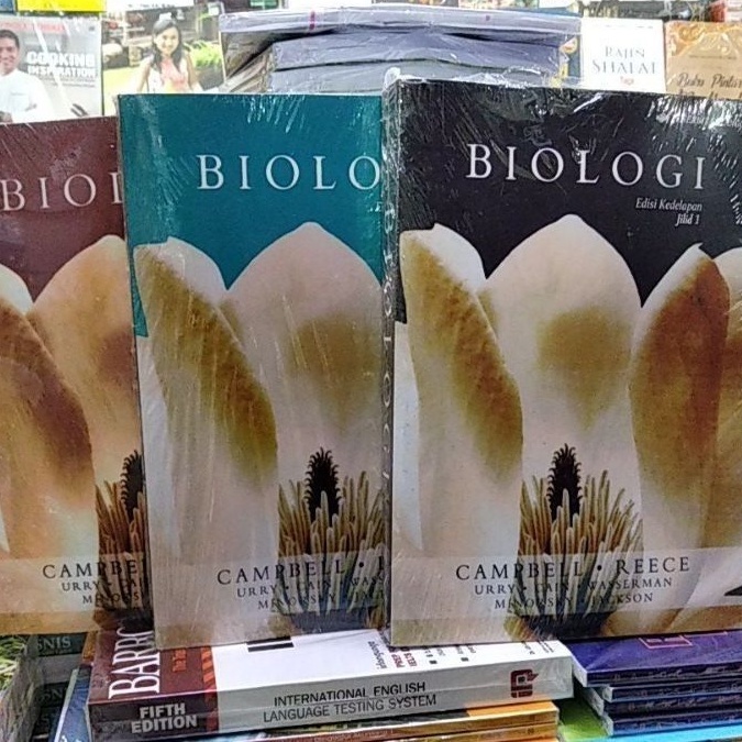 Paket biologi jilid 1 2 dan 3 edisi 8 Campbell Reece
