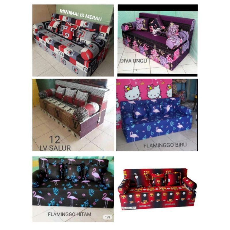 Termurah Sarung Sofabed Tebal 15 cm