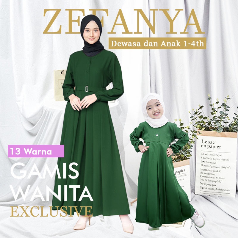 Viendra Syari - Meisya Couple Gamis Ibu Anak