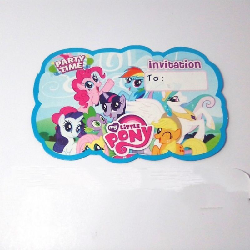 undangan ulang tahun anak karakter/ undangan ultah anak/ undangan ulang tahun murah/