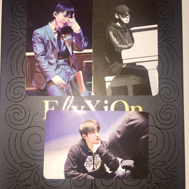 DVD ELYXION IN SEOUL PHOTOCARD POSTCARD SUHO XIUMIN CHANYEOL