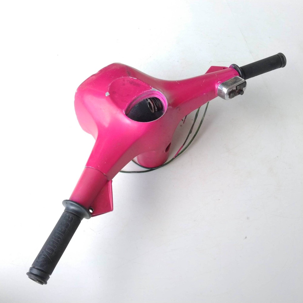 STANG SETIR VESPA SUPER SPRINT TH 1977-78 ORIGINAL BEKAS BATOK LAMPU DEPAN VESPA SUPER SPRINT ORI