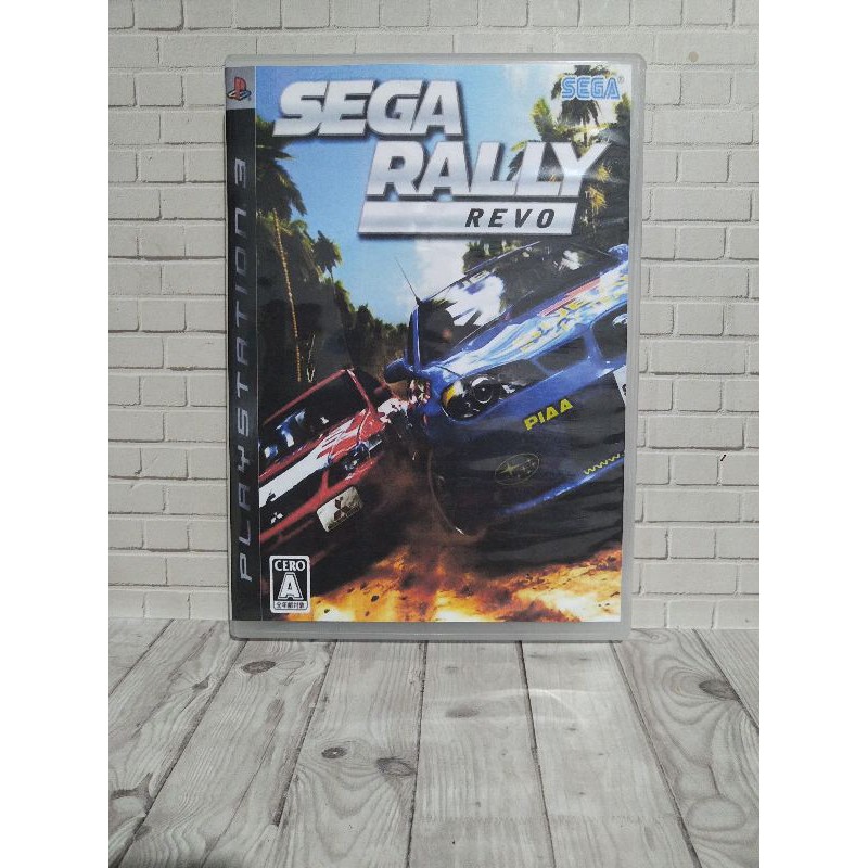 BD CD KASET ORIGINAL PS3 Sega Rally Revo Jpn Bahasa Jepang