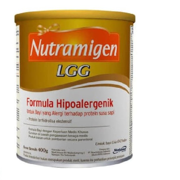 NUTRAMIGEN LGG SUSU FORMULA HIPOALERGENIK ALERGI SUSU SAPI 400 G