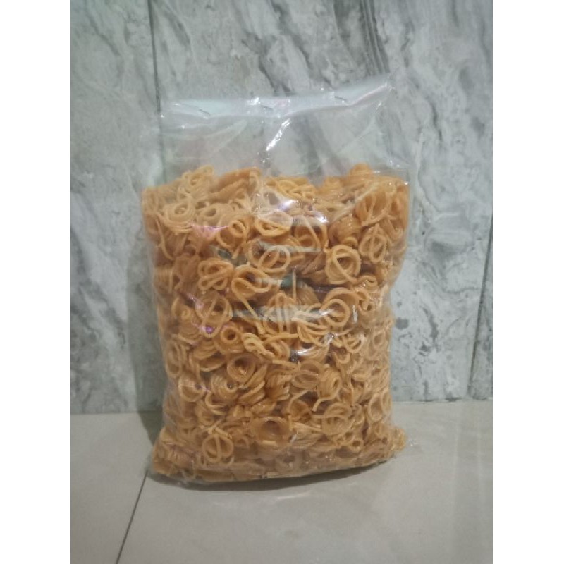 

krupuk/krecek udel mentah