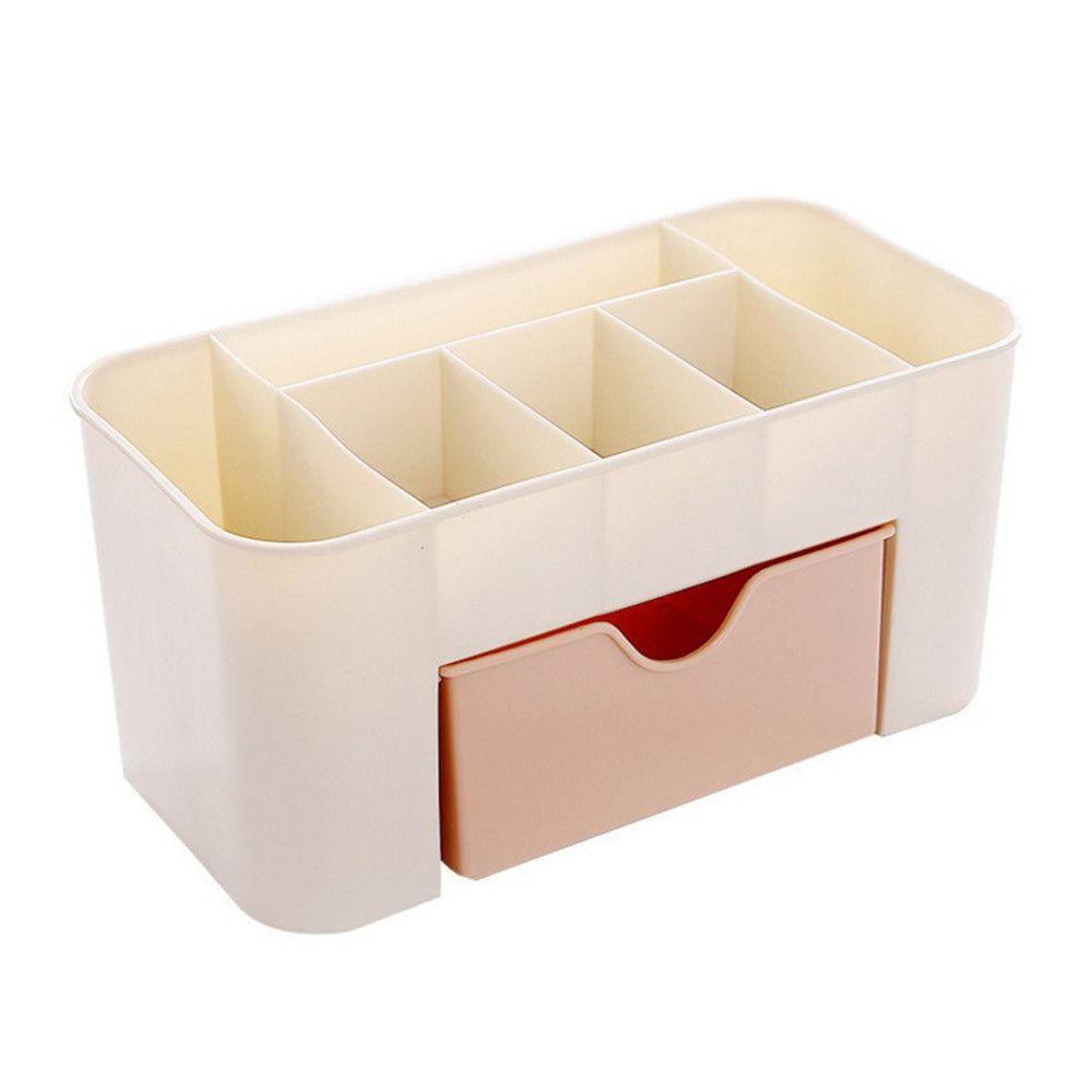 Solighter Makeup Organizers Drawer Box Case Boxe Organizer Laci Kosmetik