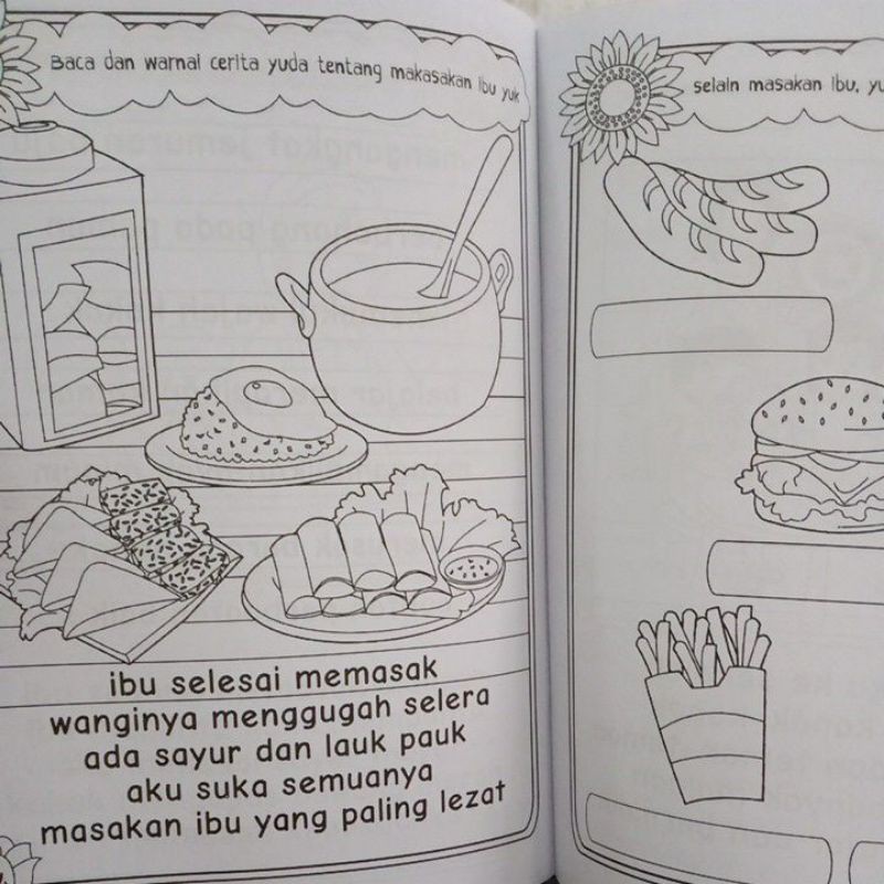 Buku Ayo Belajar Membaca Jilid 2 Untuk Paud/Tk