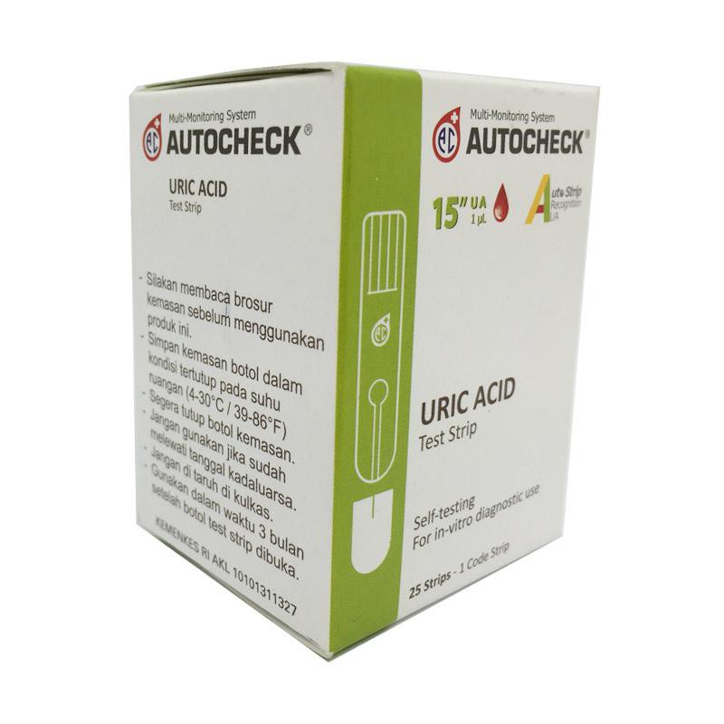 Autocheck Strip Uric Acid  Stip Cek Asam Urat