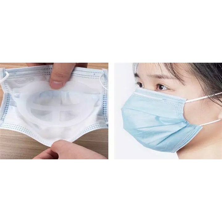 Penyanggah masker silikon.. Bracket masker