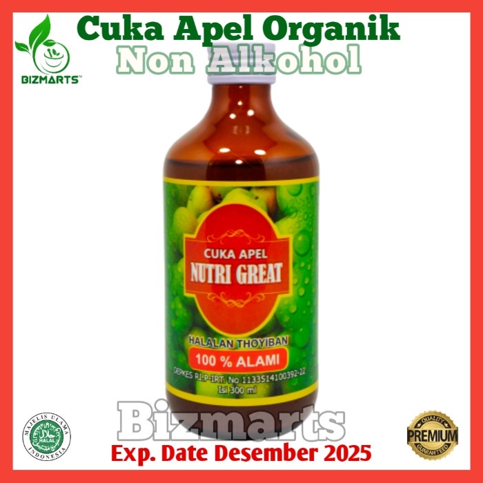 

Jual Nutrigreat Cuka Apel Vinegar Organic Apple Cider Non Alkohol Ampuh