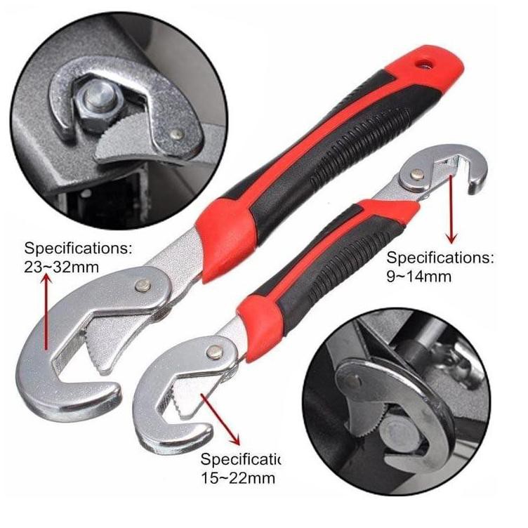 ￣ GHN snap n grip Kunci Pas wrench kunci inggris/Snap N Grip Universal ✭ ➳