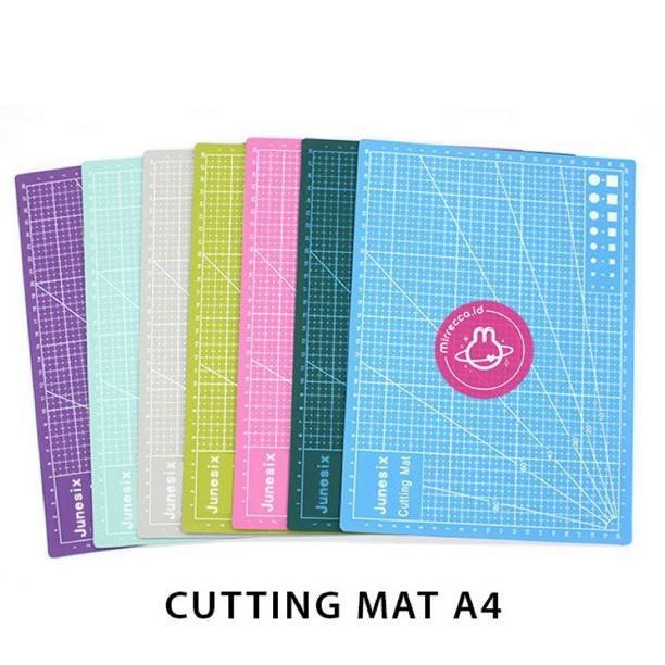 

[(BAYAR DITEMPAT) JUNESIX A4 CUTTING MAT - ALAS POTONG