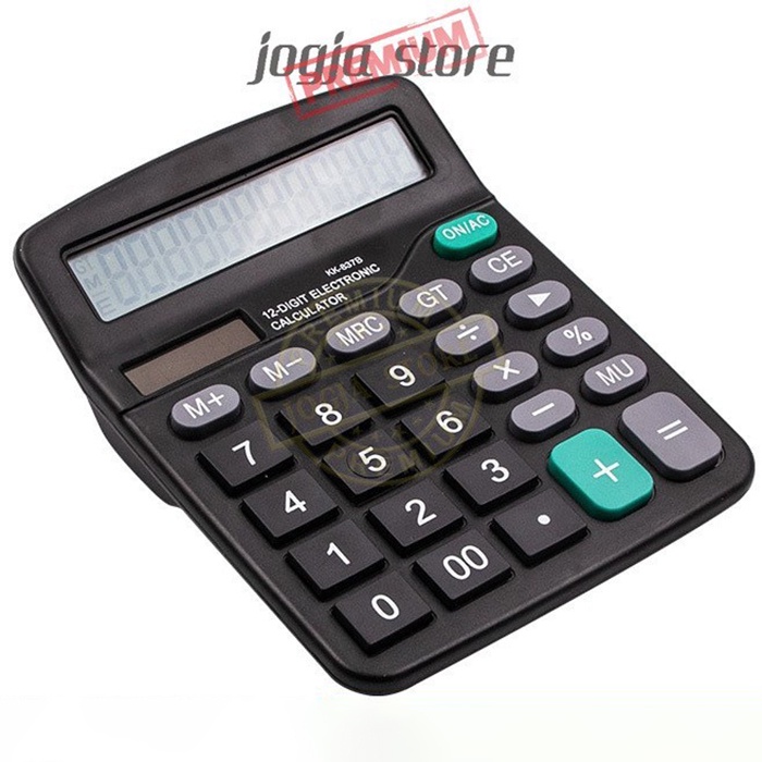

Kalkulator Elektronik 12 Digit Kalkulator Dagang Kalkulator Digital