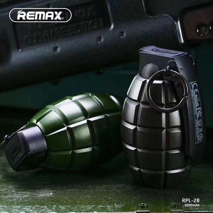 Power Bank Remax RPL-28 Model Grenade / Powerbank 5000mAh