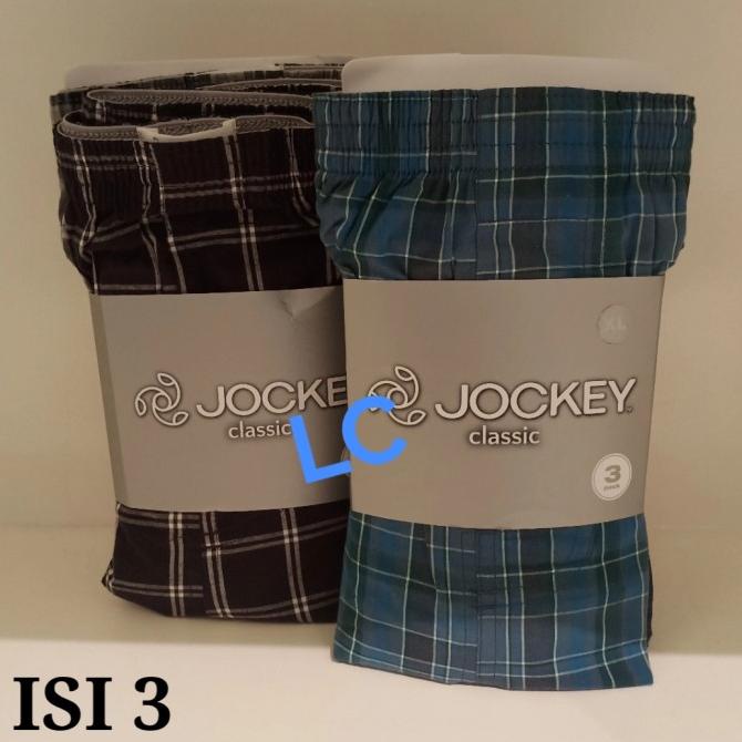 Celana Boxer Pendek Jockey Cotton Original