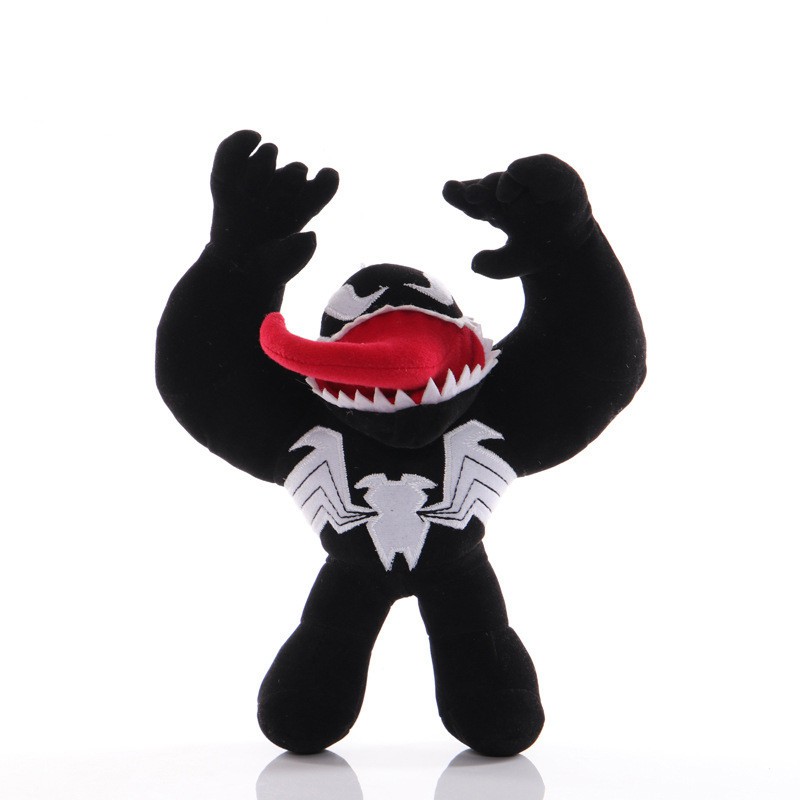 1pc Boneka Plush Karakter Kartun Marvel Venom Ukuran 23CM Untuk Hadiah Anak