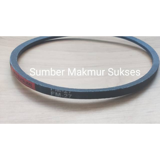 V BELT VANBELT FANBELT MESIN CUCI FM 27 FM27 MITSUISUMI GRADE A