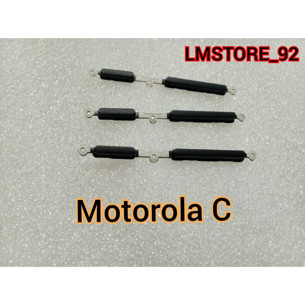Tombol power on off dan volume luar motorola c kualitas bagus