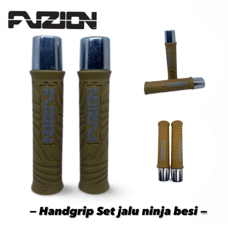 handgrip fuzion set jalu ninja besi handgrip motor