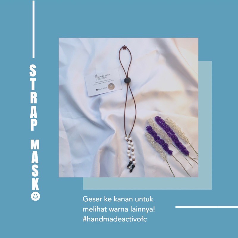 STRAP MASKER MASK STRAP MASKER STRAP TALI MASKER KALUMG MASKER CHAIN MASK CONNECTOR MASK KONEKTOR