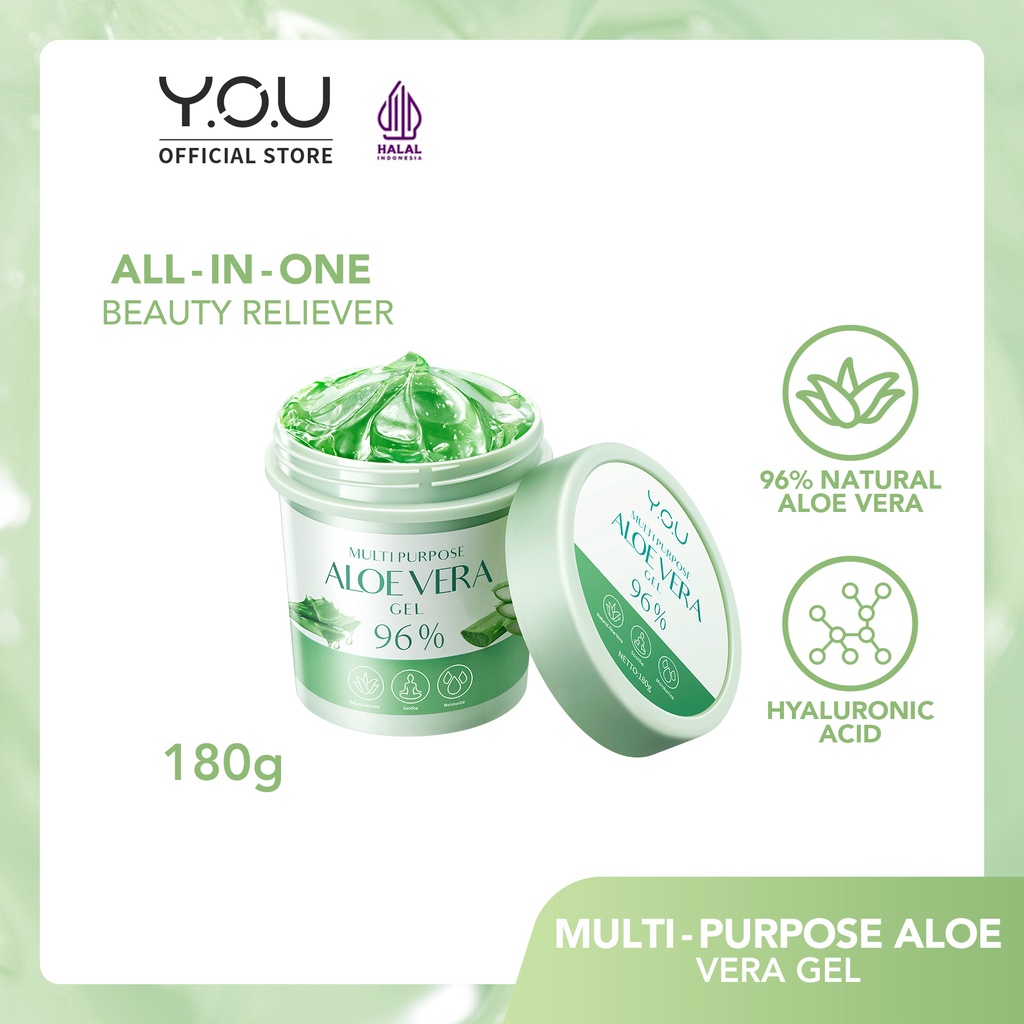 YOU Skin Energy Multi-functional 96% Natural Aloe Vera 180g