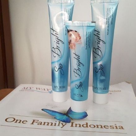 So Bright body whitening cream my way, 40 gr.