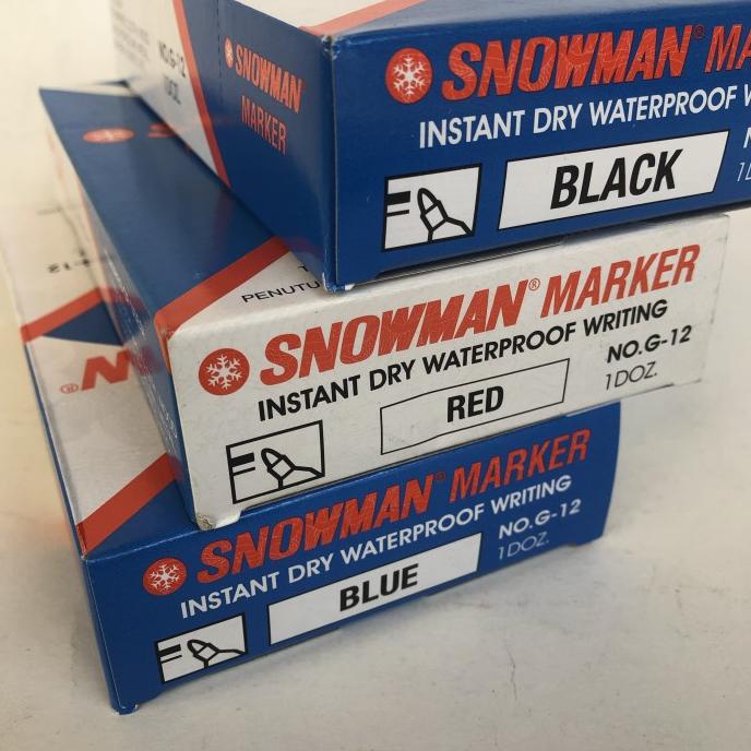 

TERBARU spidol permanent marker SNOWMAN G-12 (lusin)/PULPEN GEL/PULPEN LUCU/PULPEN 1 PACK/PENSIL WARNA/PENSIL 2B/PENGHAPUS JOYKO/PENGHAPUS LUCU/RAUTAN PENSIL PUTAR/RAUTAN ELEKTRIK/SPIDOL WARNA/SPIDOL PERMANEN/SPIDOL WHITEBOARD/CORRECTION TAPE