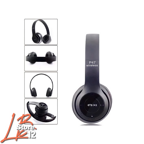 HEADPHONE Bluetooth Gaming Headset Wireless Pro Bass P47 headset Bluetooth