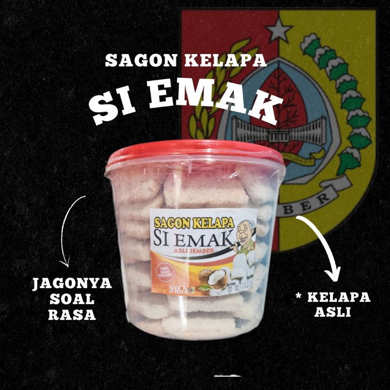 kue sagon kelapa si emak 500 gram