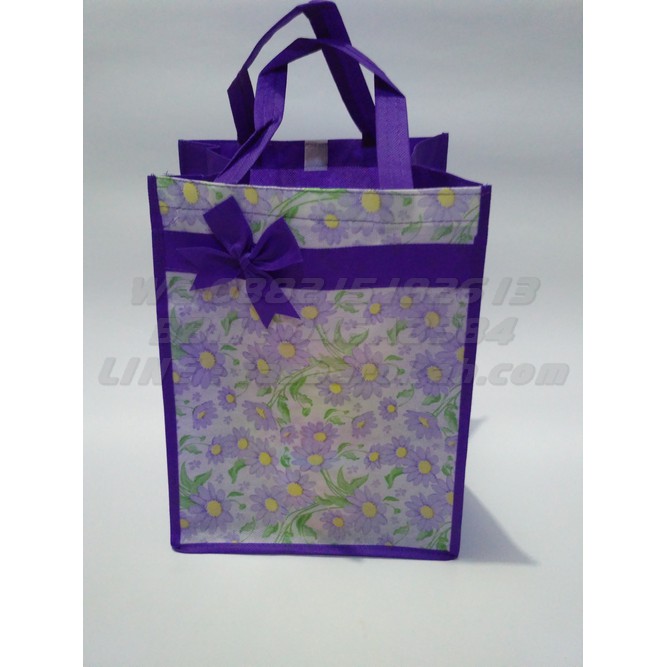 

READY STOCK Tas Berkat Khajatan Dus 20x20 UNGU
