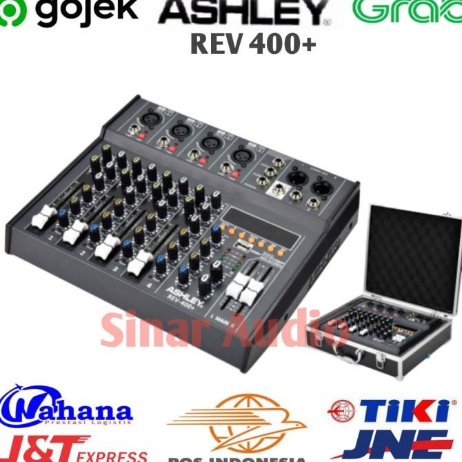 Mixer ASHLEY REV 400+ ORIGINAL 4 Channel / ASHLEY REV 400+ ORIGINAL