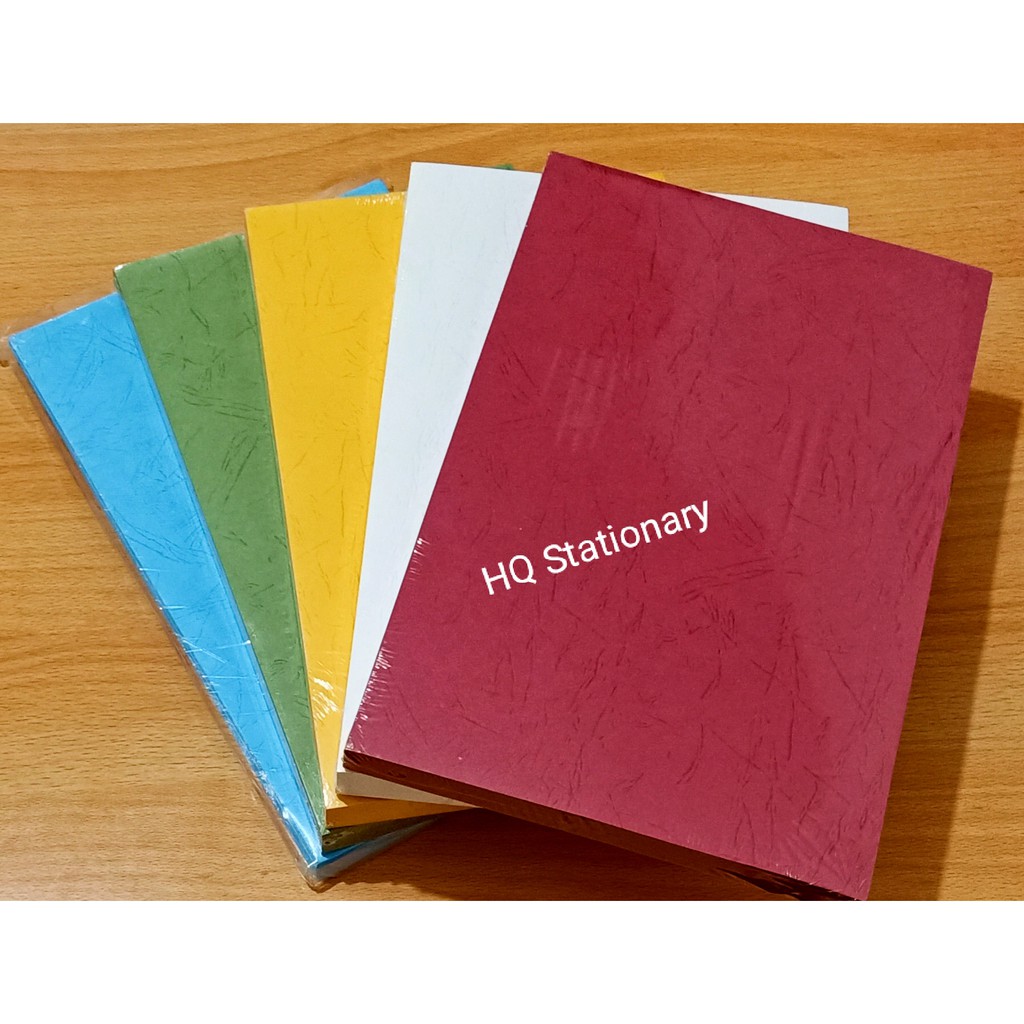  Kertas  Cover Jilid Warna  Ukuran Folio F4 isi 100 lembar 