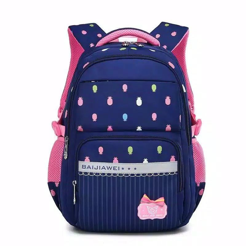 RAJA( COD ) Ransel Backpack Nanas 》 Fashion Anak Muda 3in1