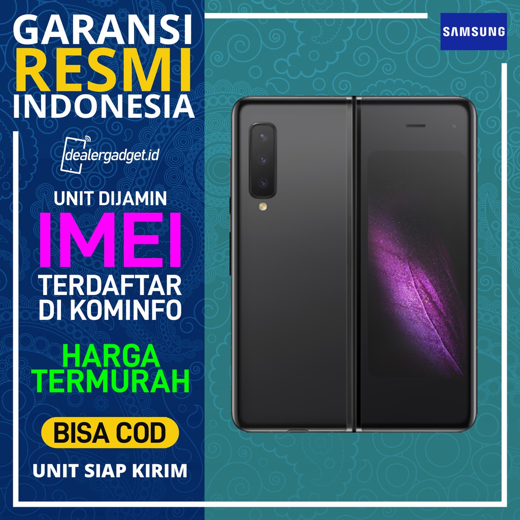 Samsung Galaxy Fold 12GB/512GB Garansi Sein 1 Tahun Fold