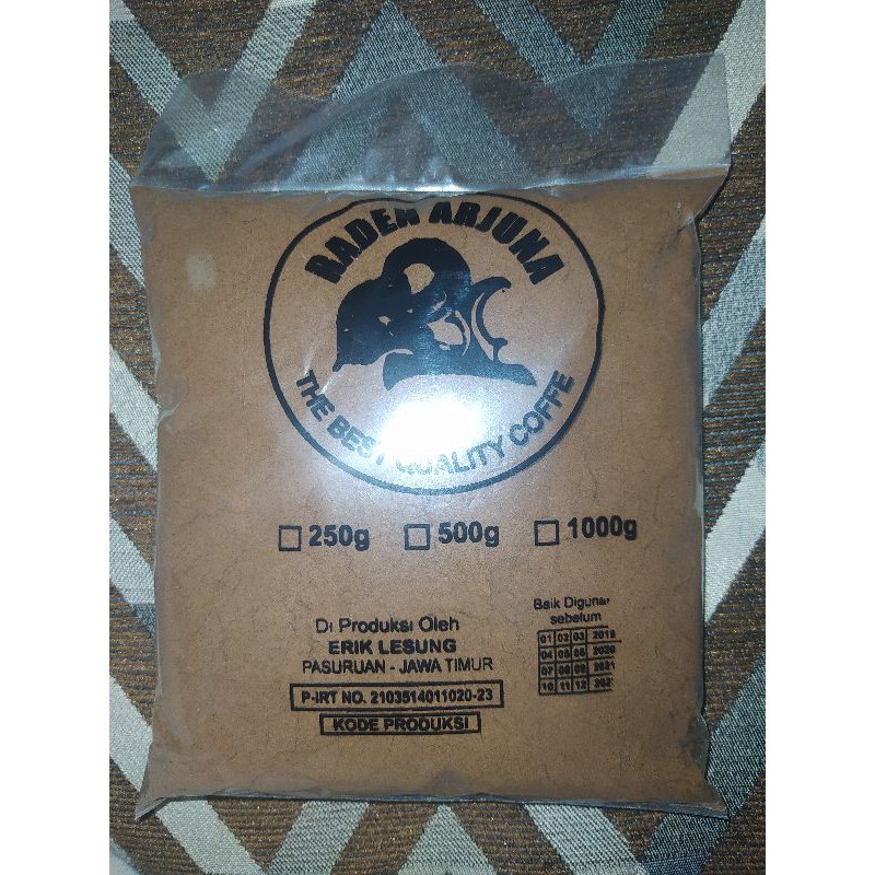 

kopi bubuk cap Raden Arjuno