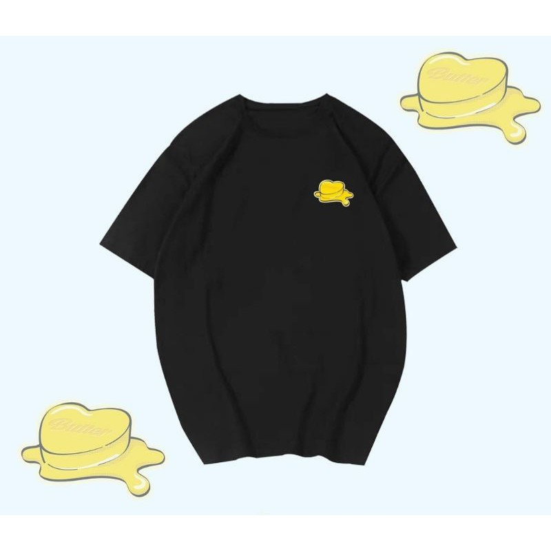 EDISI BUTTER BTS SIDE TSHIRT TUMBLR TEE UNISEX PREMIUM