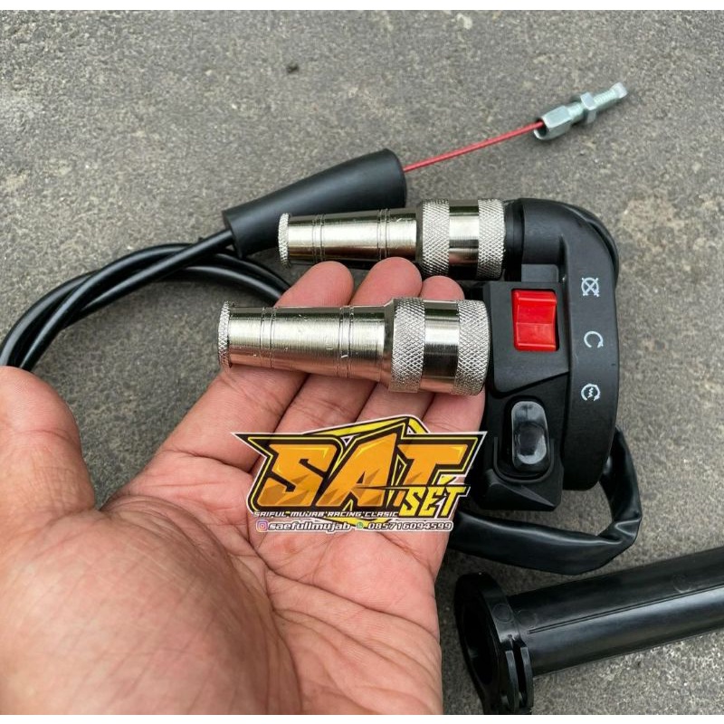 SULINGAN HOLDER KANAN KSR NINJA R RR NEW PEMANIS HOLDER KANAN NINJA