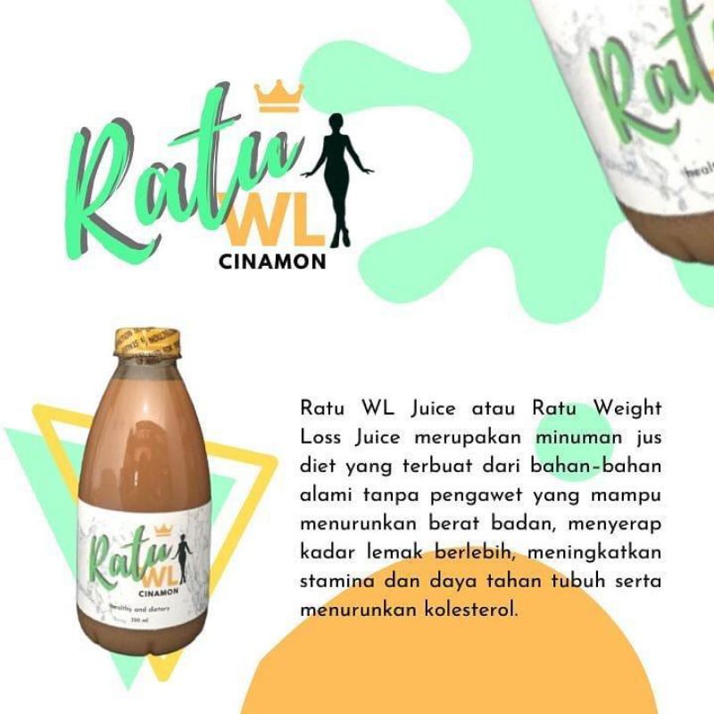 

Ratu WL Cinamon Diet Herbal