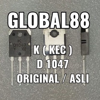 HARGA 1 SET TR TRANSISTOR B817 B 817 D1047 D 1047 ORIGINAL KEC