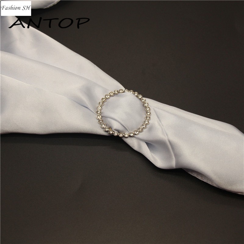 Bentuk Lingkaran Bros Dekoratif Multifungsi Yang Modis Dan Cantik ANTOP