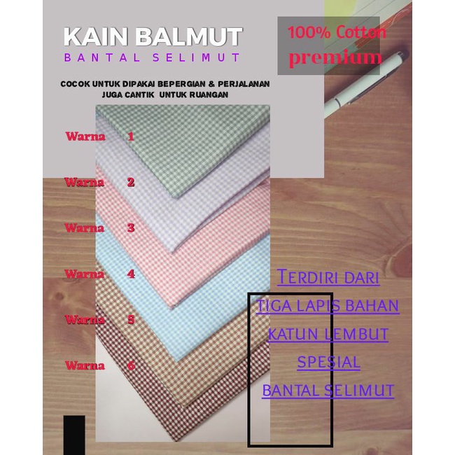 BALMUT ( Bantal Selimut) Premium