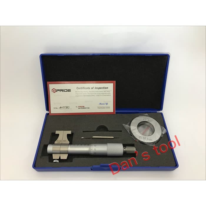 Micrometer Inside 25-50 mm x 0,01 / Inside Micrometer / Mikrometer