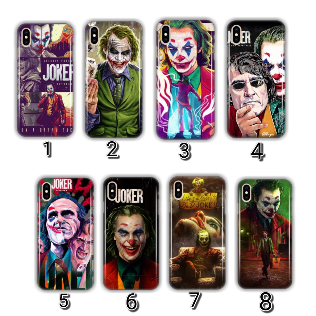 CUSTOM CASE 3D FULLPRINTING JOKER EDISI 2 oppo a15 , oppo reno 4f & ALL TYPE HP