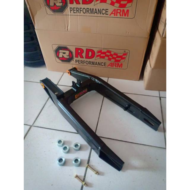 swing arm model wajik motor mega pro new mono shock