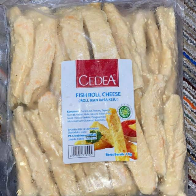 

CEDEA FISH ROLL CHEESE 1 kg