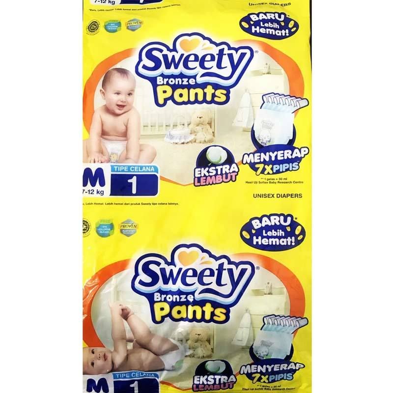 Sweety size S, M, L, Xl XXl 1 Renceng isi 6 sachet