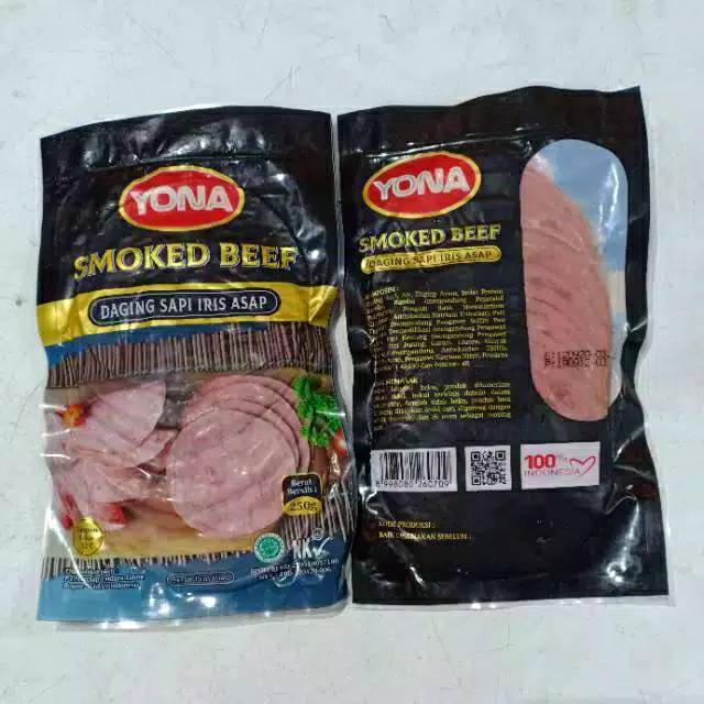 

YONA Smoked Beef (250 gram) #sapi #dagingasap #frozenfood
