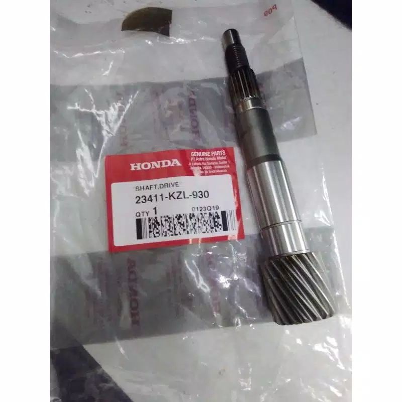 SHAFT DRIVE AS PULI AS GARDAN BEAT FI SCOOPY FI VARIO 110 FI 23411KZL930