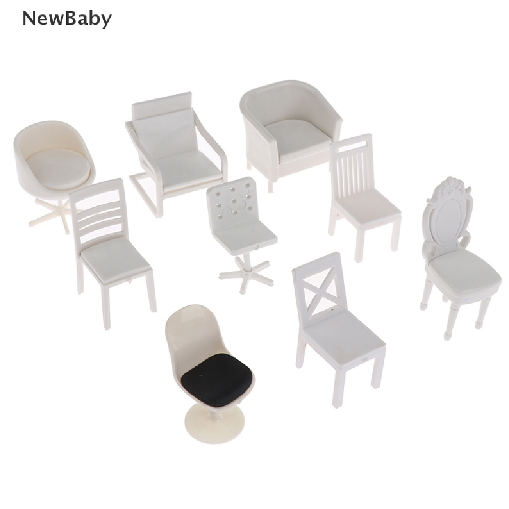 Newbaby Miniatur Kursi Sofa Skala 1: 20 Untuk Dekorasi Rumah Boneka